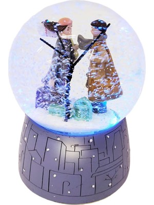 Skygo Krm Büyük Boy Kış Masalı Temalı Pilli Kar Küresi Krm