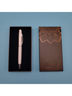 Skygo Krm Beyaz Tükenmez Kalem Krm