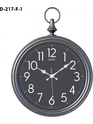 Krm Galaxy Dekoratif Köstekli Duvar Saati D-217-F-1 Krm
