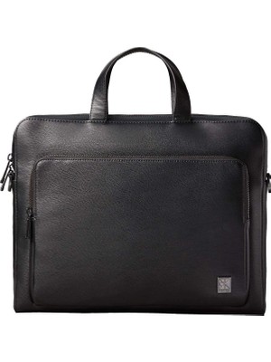 Calvin Klein Siyah Erkek Laptop Çantası Emblem Hw Commuter