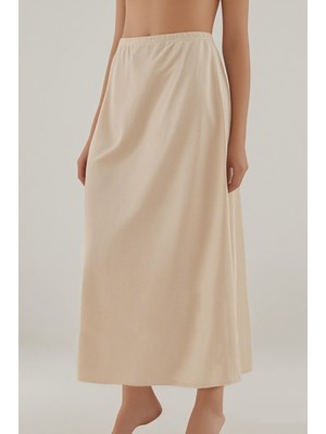 Lorelm Tam Boy Jüpon Uzun Etek Astarı Jipon Kombinezon