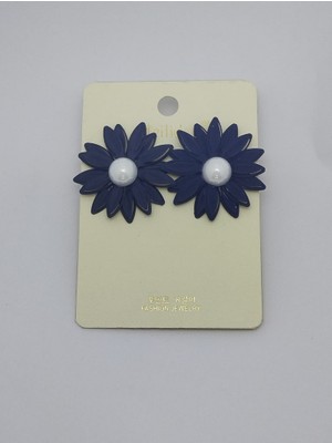 Trendy Chic Çiçek Şeklinde Rafya Küpe