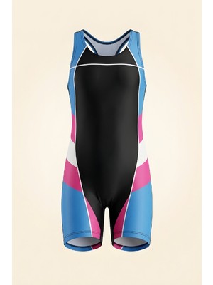 Modanino Kız Çocuk Tek Parça Yüzücü Mayo 5-16 Yaş 12584N