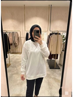 Azram Fashion Kadın Flora Desenli Tesettür Tunik