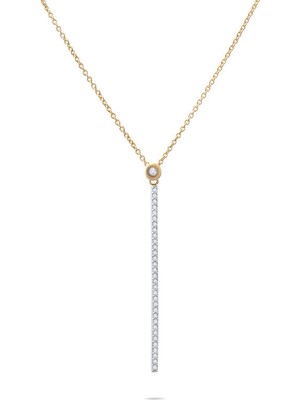 Makdis Pırlanta 0.15 Karat Tasarım Pırlanta Kolye