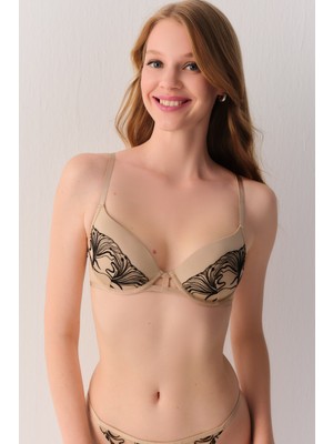 Suwen Tattoo Touch Dantelli Balenli Sütyen