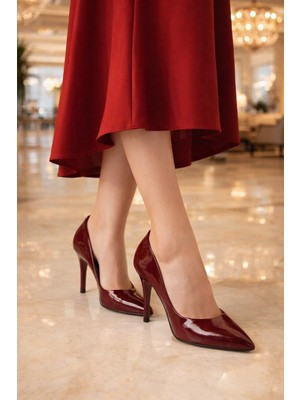 ModaOnn Kadın Sivri Burun  Stiletto Topuklu Ayakkabı