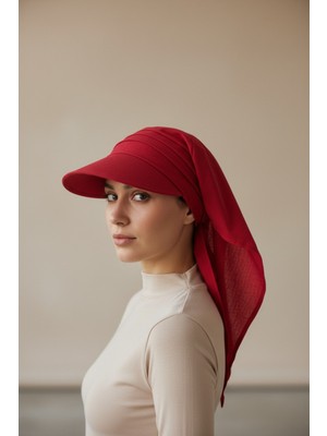 Trend Bebe Butik Kadın Tesettür Şapka Bağlamalı Bandanalı Şapka Arkadan Bağlamalı Rahat Model