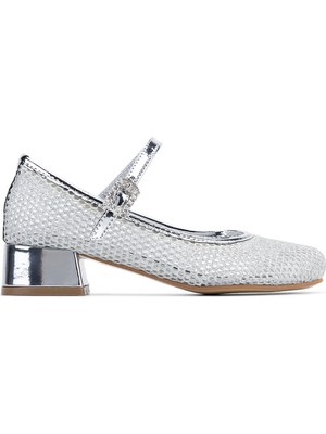 Tamer Tanca Tanca Kids Çocuk Suni Deri Gri Çocuk Ayakkabı 1183 2607IRM Ayk 26-37 Y26 Gumus