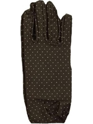 Ett Kahverengi Puanlı Çocuk Eldiveni