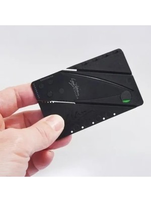 Ett Kredi Kartı Şeklinde Katlanabilir Bıçak