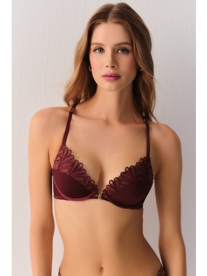 Suwen Dark Temptation Yarı Destekli Balenli Sütyen