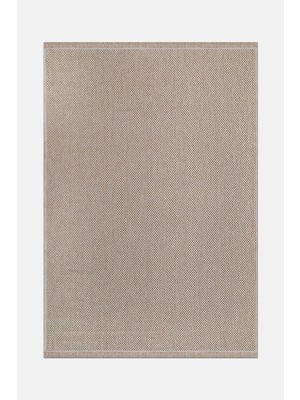 Artloop Armoni Bej Kaydırmaz Taban Robot Süpürgeye Uyumlu Kolay Temizlenebilir Mutfak, Koridor Halısı Rp 78