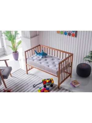 Vivense Aloe Vera Süngerli Bebek Yatağı, 60X120