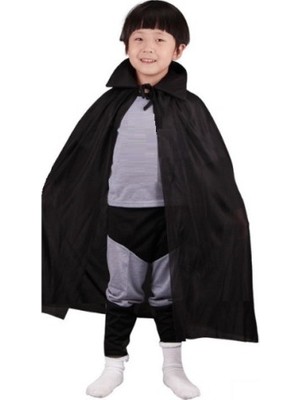 Ett Siyah Renk Yakalı Çocuk Pelerin 90 cm