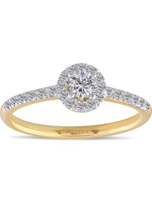 Makdis Pırlanta 0.55 Karat Tektaş Pırlanta Yüzük