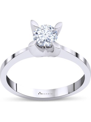 Makdis Pırlanta 0.70 Karat Tektaş Pırlanta Yüzük