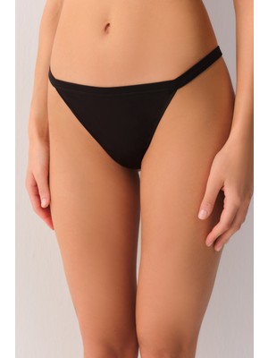 Suwen Satin Lux Dantelli Slip Külot