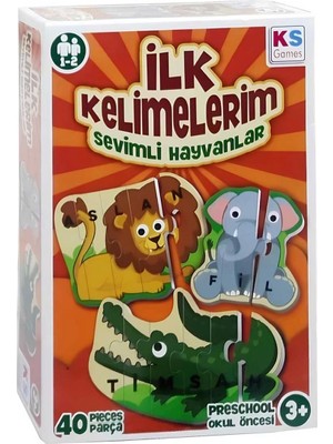 Ks Oyuncak Ilk Kelimelerim Sevimli Hayvanlar