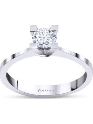Makdis Pırlanta 0.70 Karat Tektaş Pırlanta Yüzük