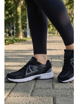In Step Stealth-Grip Kadın Günlük Spor ve Yürüyüş Ayakkabısı Siyah