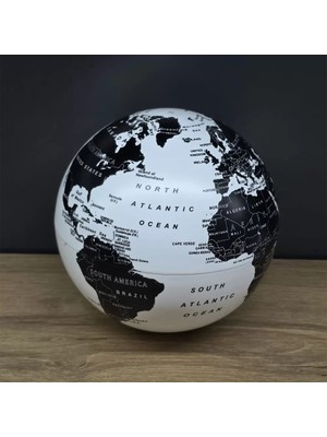 Prativas LED Işıklı 360 Derece Dönen Dünya Küresi