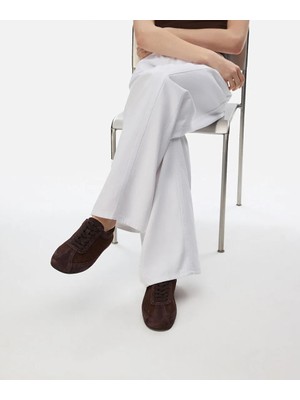 İpekyol Deri Içerikli Kontrast Dokulu Sneaker IS1260062012074