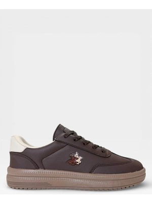 Liger Unisex Rahat Hafif Termo Taban Kadın Sneaker Ayakkabı Kahverengi