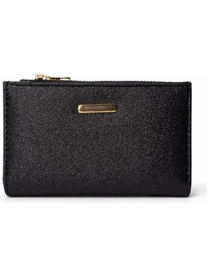 Ecrou Glitter Wallet Black