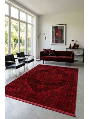Efor Halı Antique Bordo Halı Modern Dokuma Halı Yumuşak Oturma Odası Salon Çocuk Odası Mutfak Halısı P1617