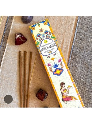 WoodBay Organik Amber Tütsü (3 Paket) Toplam 36 Adet Organik Yağ/doğal