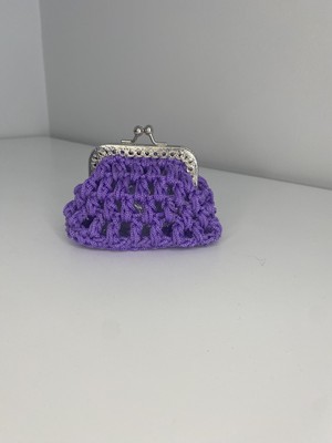 Atlasın Evreni Renkli Bozuk Para Cüzdanı Lila - Standart