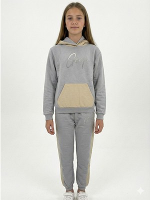 Gamp Unisex Çocuk Kapüşonlu Eşofman Takımı
