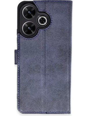 Prativas Redmi 13 4g Kılıf S Kapaklı Kılıf - Lacivert