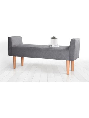 Vivense Vıerre Bench Puf, Gri
