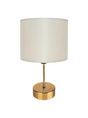 Vivense Evlight Hom Gold Metal Abajur/ Krem