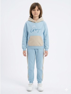 Gamp Unisex Çocuk Kapüşonlu Eşofman Takımı