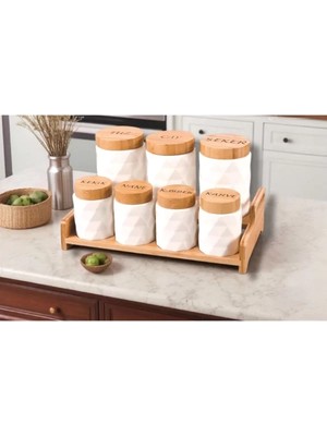 Prativas 7'li Standlı Baharat Seti