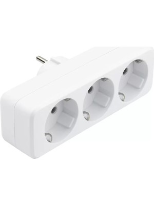 Prativas De-Pa DPA-10011 Üçlü Golyat Düz Fiş Priz 250V 16A 3500W
