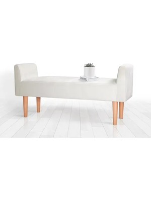 Vivense Vıerre Bench Puf, Krem