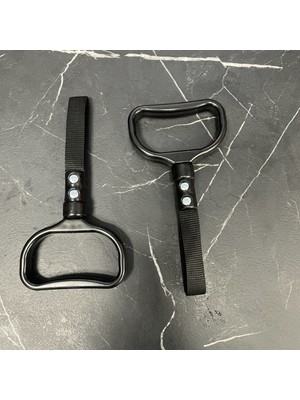 Siyah Oto El Tutamaç Seti, Rahat ve Güvenli Sürüş Için 2 Adet