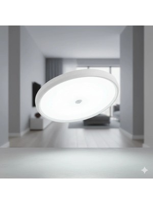Kendal KSA190 Hareket Sensörlü LED Tavan Armatürü 12W (Sıva Üstü)