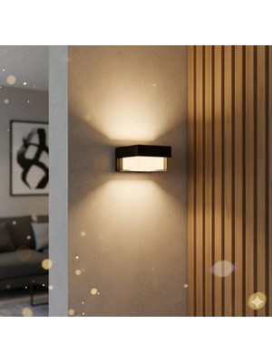 Kendal KDA713 Pluton Serisi Modern LED Aplik 12W Günışığı (Abs Kasa)