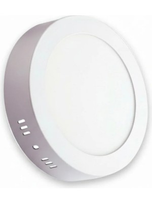 Kendal KDL063 Backlight Yuvarlak Sıva Üstü LED Panel 24W Günışığı