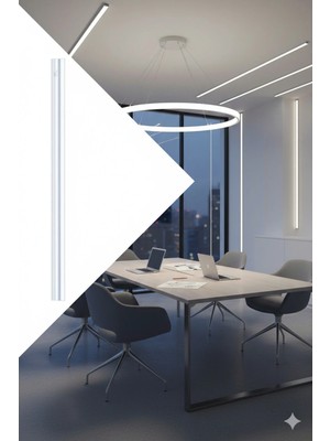 Kendal KFL139 T5 Yuvarlak LED Armatür 90CM Günışığı (Modern Dekoratif Aydınlatma)