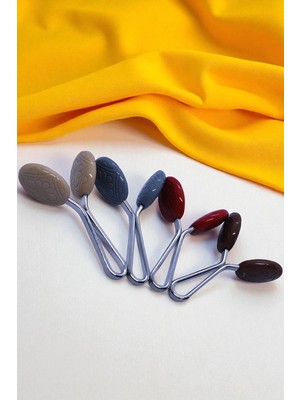 Katilus Eşarp Şal Klipsi 4 Adet Klips Kadın Tesettür Aksesuar Iğne