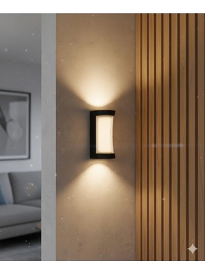 Kendal KDA738 Modern Dekoratif LED Aplik 10W Günışığı (Dayanıklı Abs Kasa)