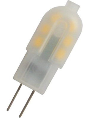 Kendal KES022 G4 LED Kapsül Ampul 1.2W Günışığı (DC12V, Karavan & Tekne Uyumlu)
