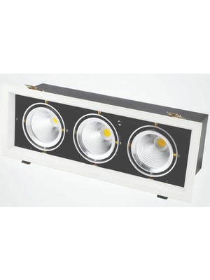 Kendal KGD090 Profesyonel Cob LED Grid Light 90W Günışığı (Yüksek Tavan & Mağaza Spotu)