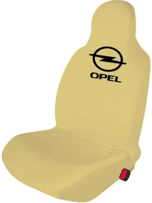 Opel Corsa Hatchback Iç Koltuk Kılıfı Penye Koruyucu Krem Renk